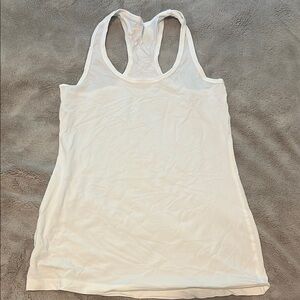 90 Degree By Reflex White Sleeveless Tank Top